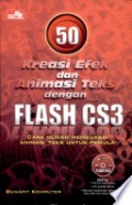 50 Kreasi Efek dan Animasi Teks dengan Flash CS3