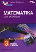 Matematika 3 untuk SMA Kelas XII Program Ilmu Alam