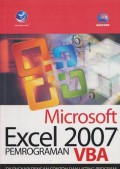 Microsoft Excel 2007 Pemrograman VBA