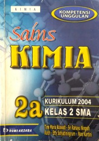 Sains Kimia 2A Kelas 2 SMA