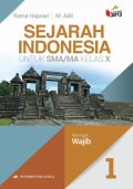 Sejarah Indonesia 1 untuk SMA/MA Kelas X (Kelompok Wajib)