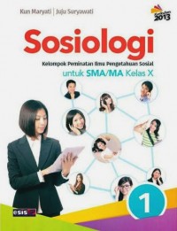 Sosiologi 1 untuk SMA/MA Kelas X