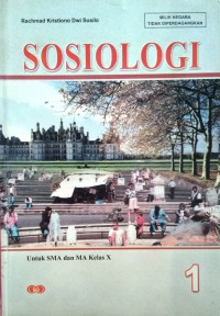 Sosiologi 1 untuk SMA/MA Kelas X
