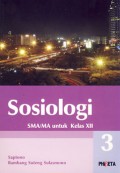 Sosiologi 3 SMA/MA untuk Kelas XII