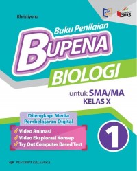 BUPENA BIOLOGI 1 untuk SMA/MA Kelas X