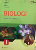 Biologi 1 untuk SMA Kelas X