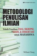 Metodologi Penulisan Ilmiah