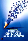 Mengenal Sintaksis Bahasa Indonesia