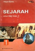 Sejarah 1 untuk SMA Kelas X