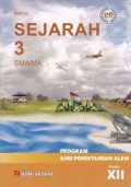 Sejarah 3 SMA/MA Kelas XII Program Ilmu Pengetahuan Alam
