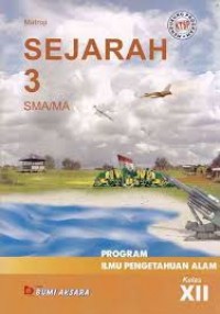 Sejarah 3 SMA/MA Kelas XII Program Ilmu Pengetahuan Alam
