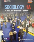 Sociology 1A for Senior High School Grade X Semester 1