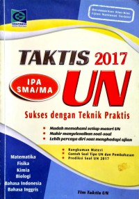 Taktis UN (Untuk SMA/MA Program IPA)